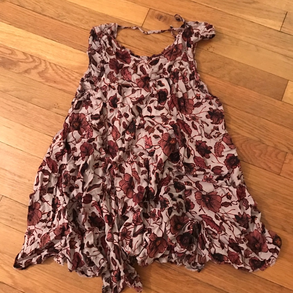 Urban Outfitters Floral Trapeze Dress